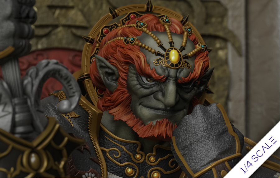 The Legend of Zelda: Twilight Princess - Ganondorf 1/4 Scale Statue by Wake Studio