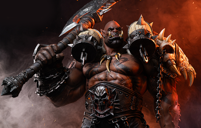 World of Warcraft - Garrosh Hellscream 1/3 Scale Statue