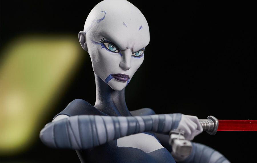 Star Wars: The Clone Wars - Asajj Ventress 1/7 Scale Animated Mini Bust