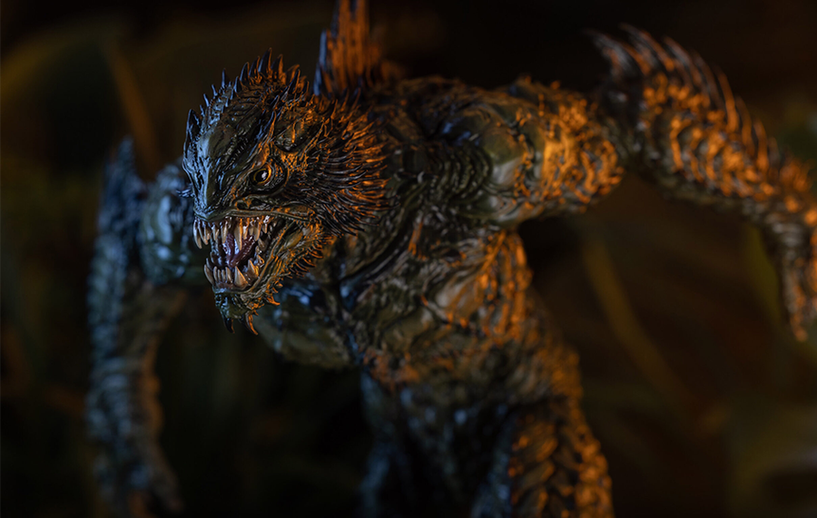 Myths and Monsters - Gillman Full Color Maquette Statue