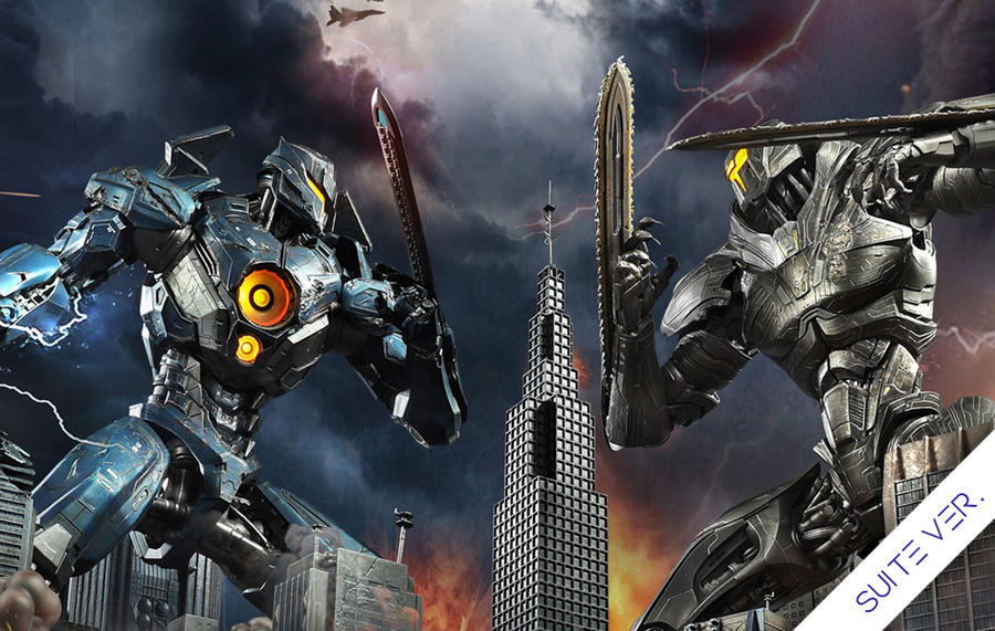 Pacific Rim - Gipsy Avenger vs. Obsidian Fury (Suite Version) Statue