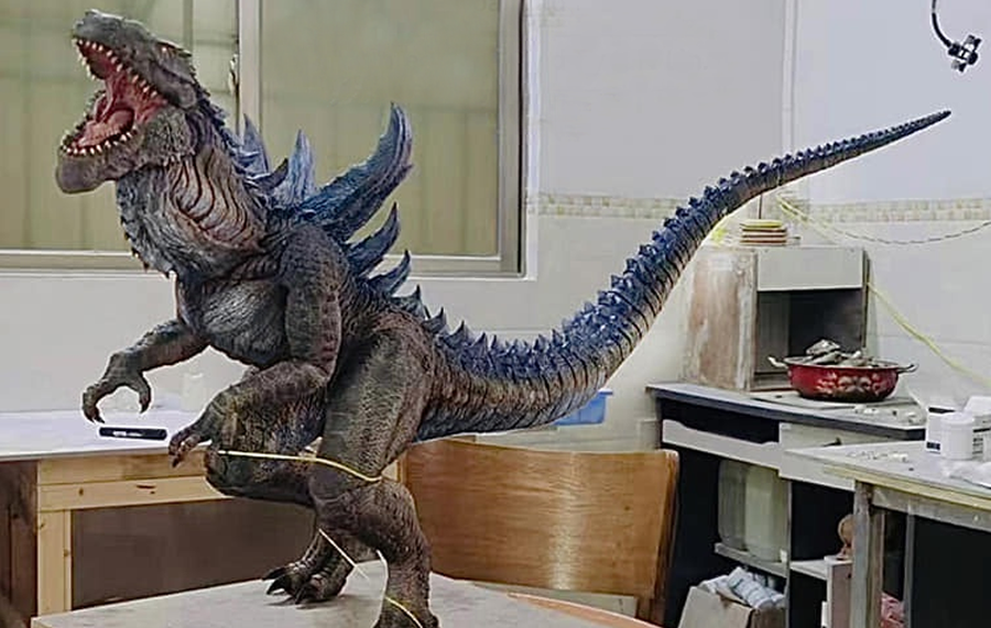 Godzilla 1998 - Omega Beast Series Statue