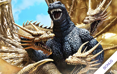Noriyoshi Ohrai Heisei Godzilla - Godzilla vs. King  Ghidorah (Bonus) Legacy Art Statue