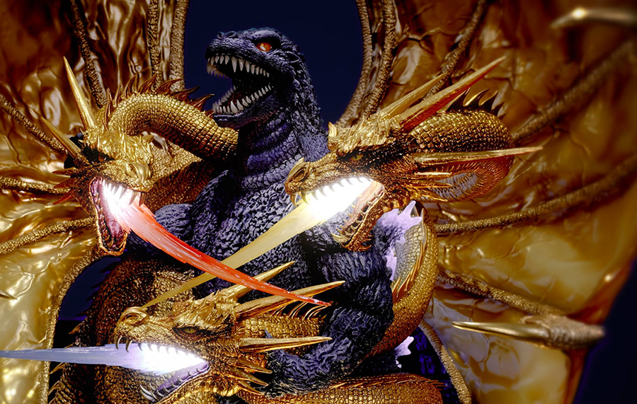 Godzilla vs. King Ghidorah Statue