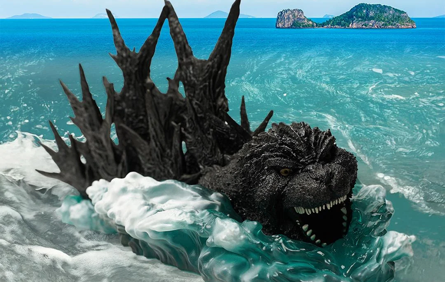 Godzilla Minus One Resin Project Statue