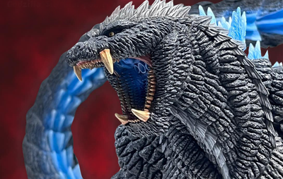 Godzilla Ultima Singular Point Glow-in-the-Dark (Heat Ray) Limited Version Statue