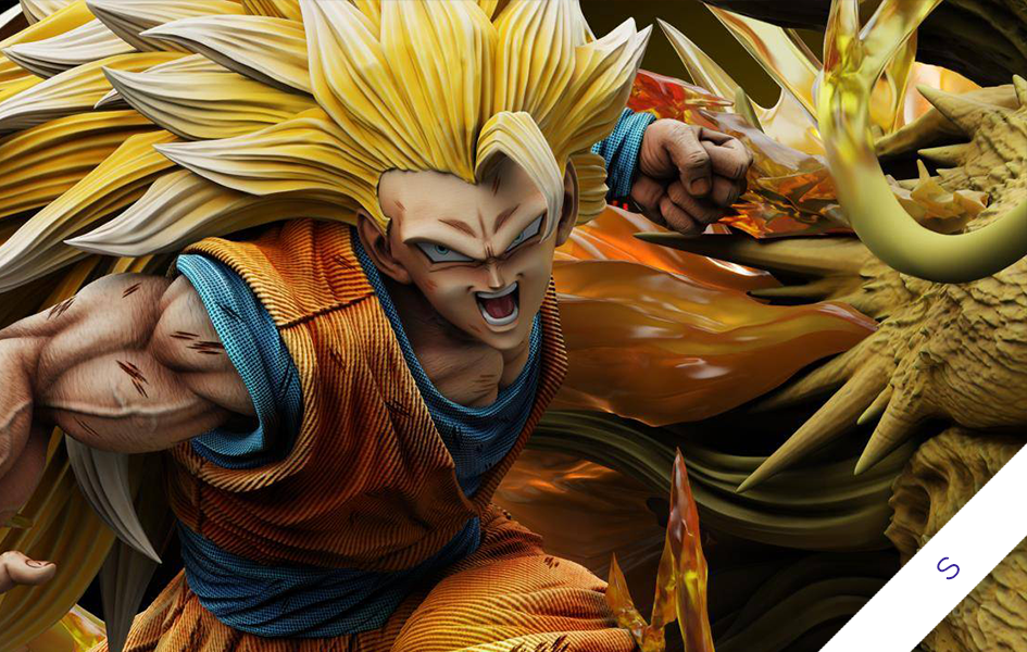 Goku Super Saiyan 3 Dragon Fist