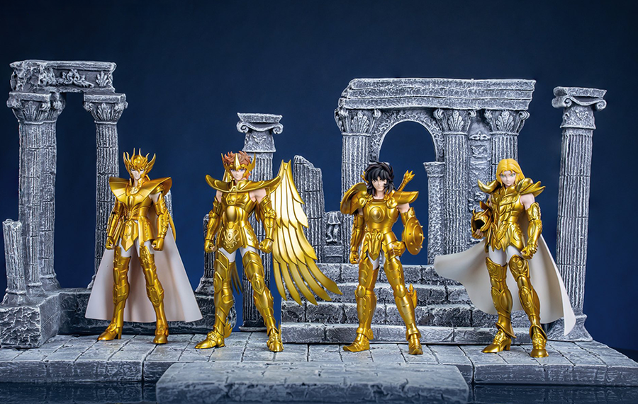 Saint Seiya - Gold Saint Star Shine Series 1/12 Scale Figure Set