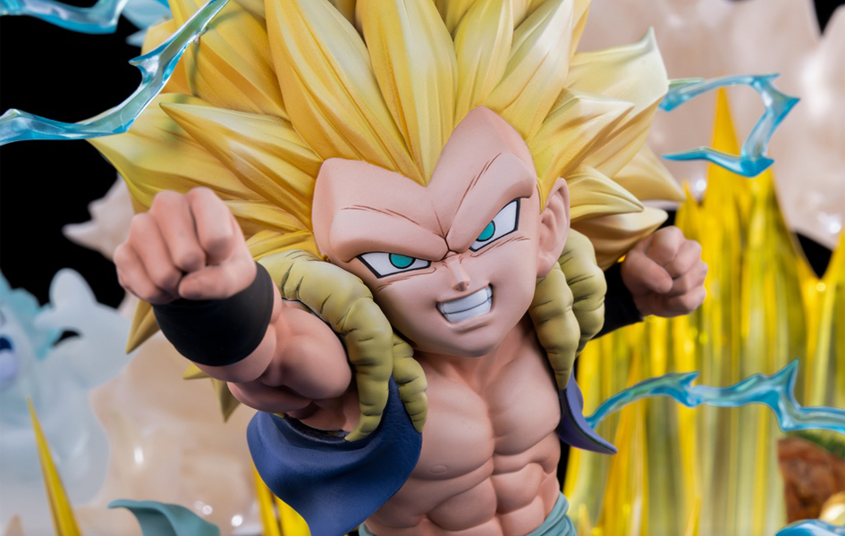 Collection DRAGON BALL Statue Figurine GOTENKS 2 modèles Super Saiyan 3 Collection DRAGON BALL Statue Figurine GOTENKS 2 modèles Super Saiyan 3