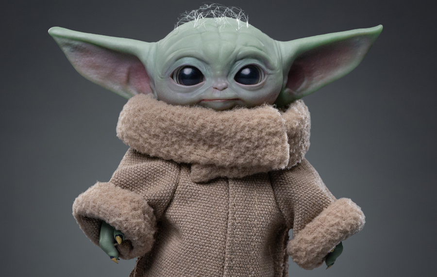 Grogu (Always Curious) Statue