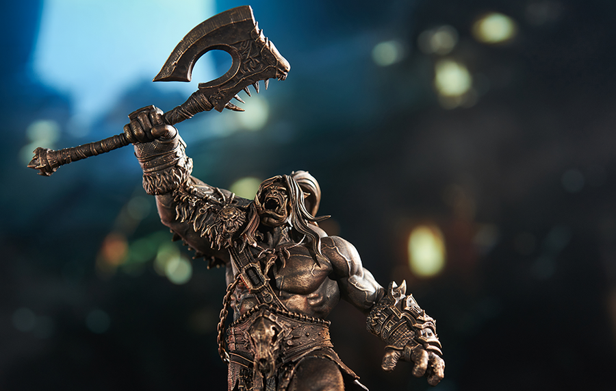 World of Warcraft - Grommash Hellscream (Bronze-Colored Ed.) 1/10 Scale Statue