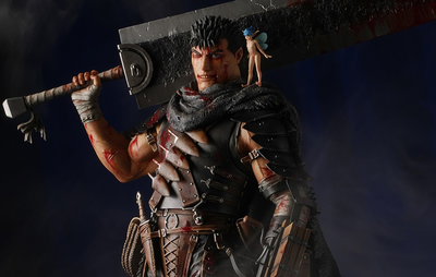 Berserk - Guts the Black Swordsman Lost Children Arc (Redecoration Ver.) 1/6 Scale Statue