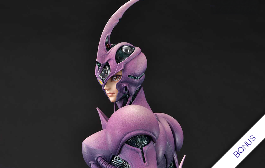 Bioboosted Armor Guyver - Guyver II F Female (Bonus) 1/4 Scale Statue