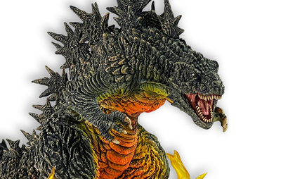 Godzilla Minus One - Godzilla (First Form Odo Island Nightmare Ver. w/ Flame Effects) Statue