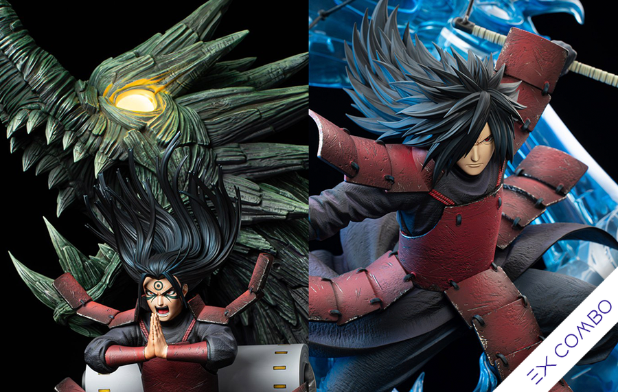Uchiha Madara & Senju Hashirama (Exclusive Combo) Essence Series 1/6 Scale Statue Set