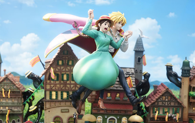 Howls Moving Castle Statue by OPM