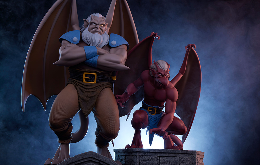 Gargoyles - Hudson & Brooklyn 1/4 Scale Statue