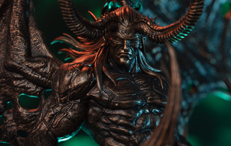 World of Warcraft - Illidan Stormrage (Bronze-Colored Ed.) 1/10 Scale Statue
