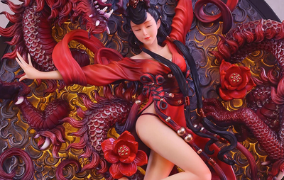 Imperial Dragon Dance Statue