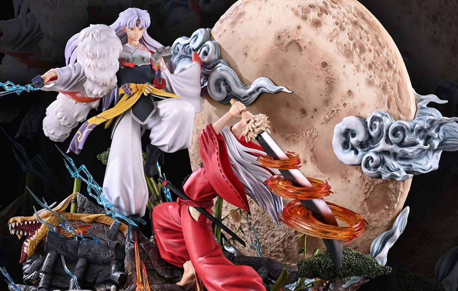 Inuyasha vs. Sesshomaru 1/6 Scale Statue