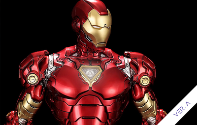 Iron Man - Suit Up (Ver. A) 1/4 Scale Statue