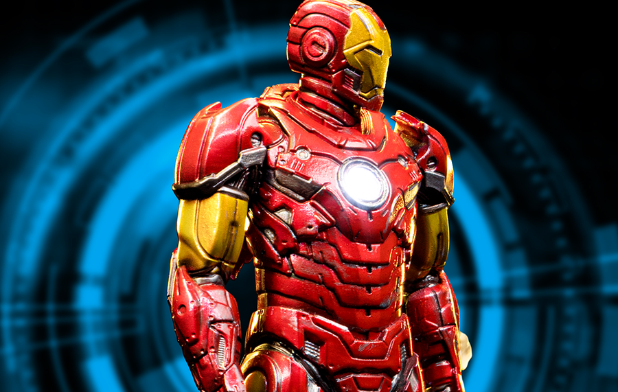 Iron Man Unleashed Deluxe Art Scale 1/10