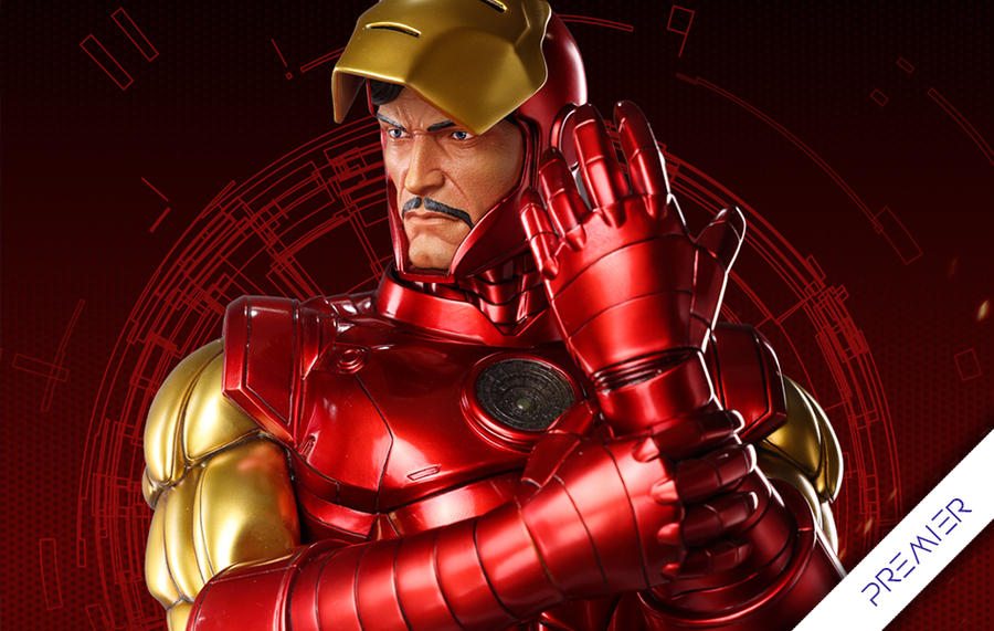 Iron Man Classic (Premier Version) Prestige Series 1/3 Scale Statue
