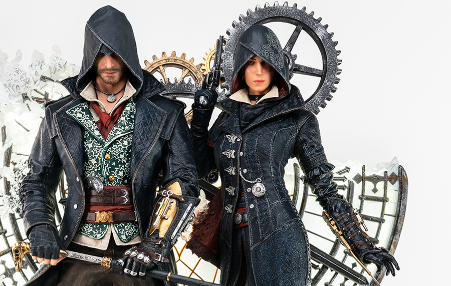 Assassin's Creed Syndicate - Animus Jacob & Evie Fyre 1/4 Scale Statue