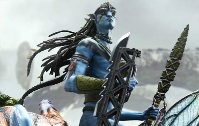 Avatar (2009) - Jake Sully & The Great Leonopteryx 1/4 Scale Statue