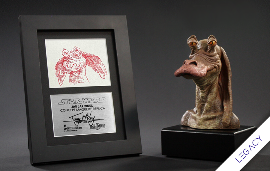 Jar Jar Binks (Tony McVey Legacy Edition) Concept Maquette Replica