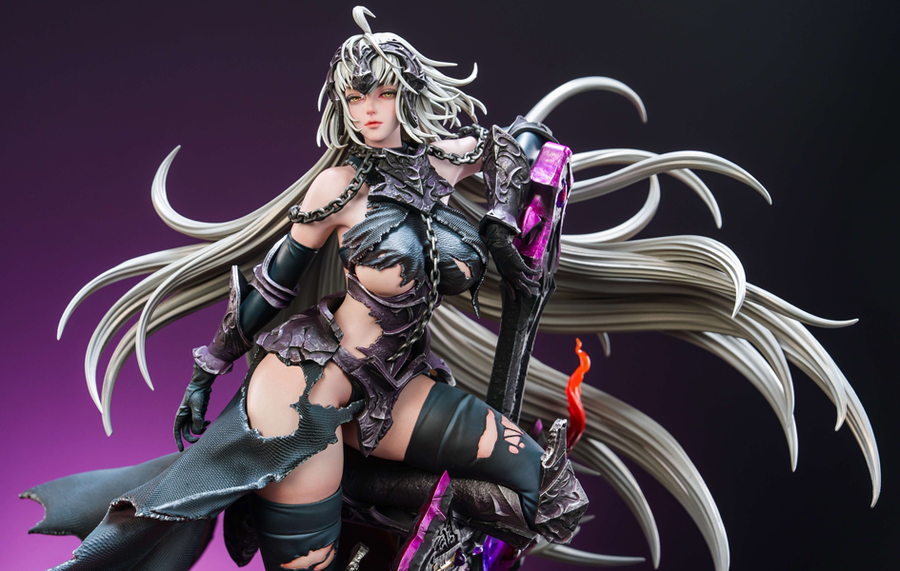 Fate/Grand Order - Black Jeanne d'Arc Alter 1/4 Scale Statue by Soda Studio