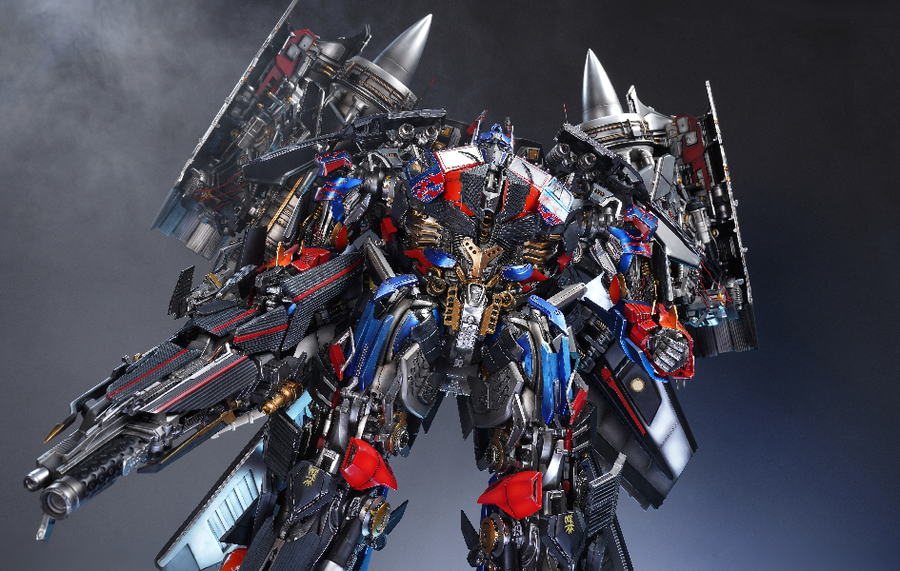 Transformers: Revenge of the Fallen - Jetpower Optimus Prime Statue