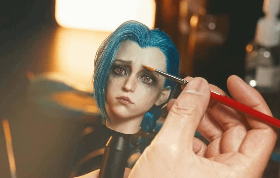 League of Legends - Jinx 1/3 Scale Statue