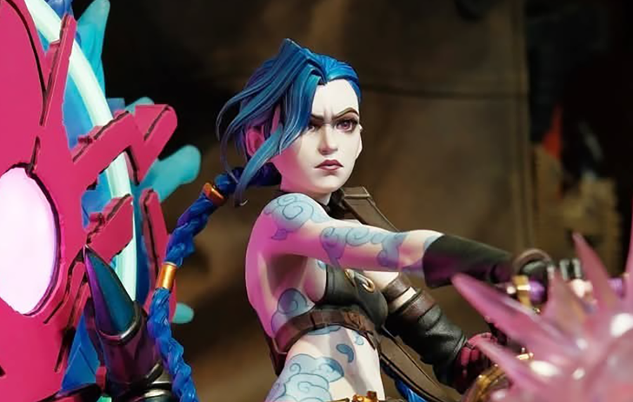 Arcane - Jinx 1/4 Scale Statue