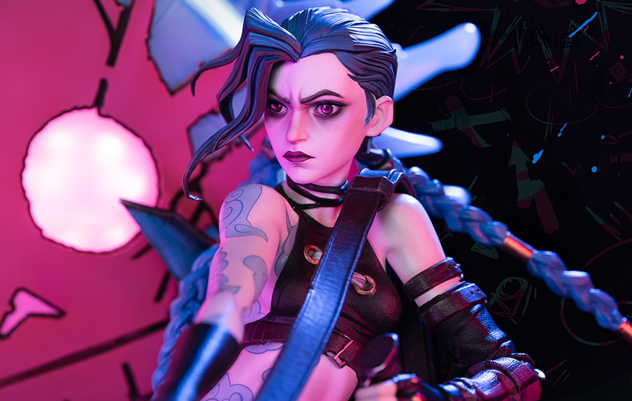 Arcane - Jinx 1/4 Scale Statue