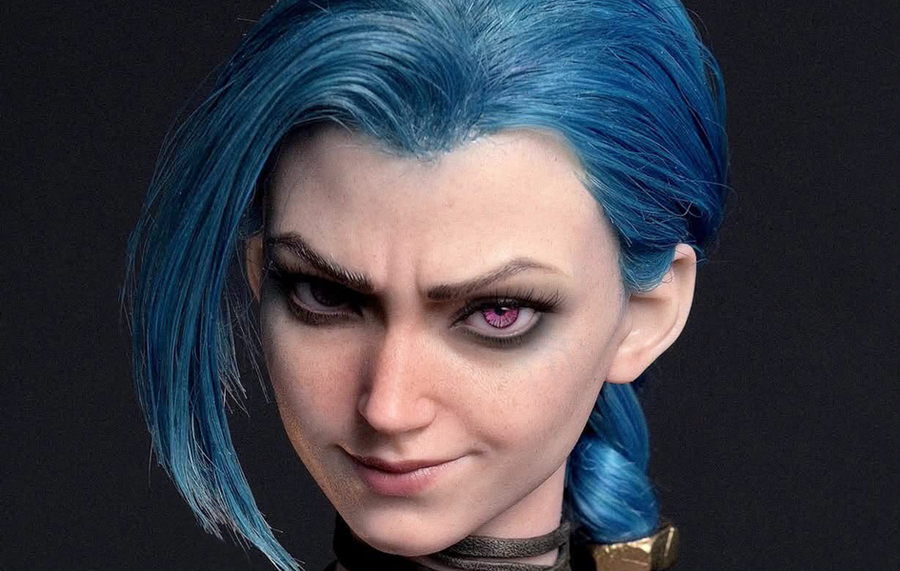 Arcane - Jinx 1/3 Scale Alternate Portrait