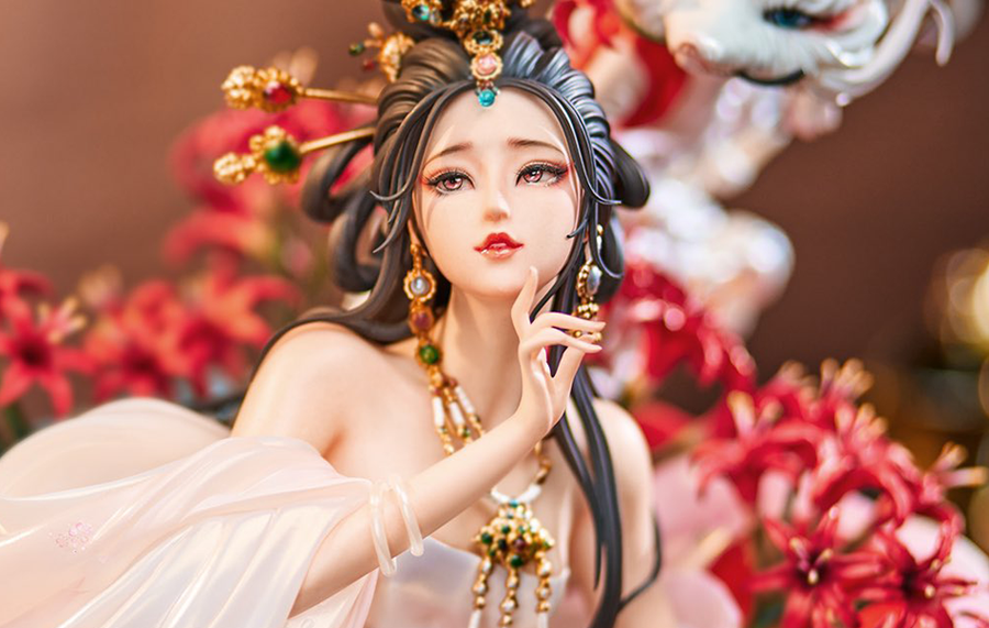 Nine-Tailed Fox Jiu Wei (Concept by Sugar King) Statue