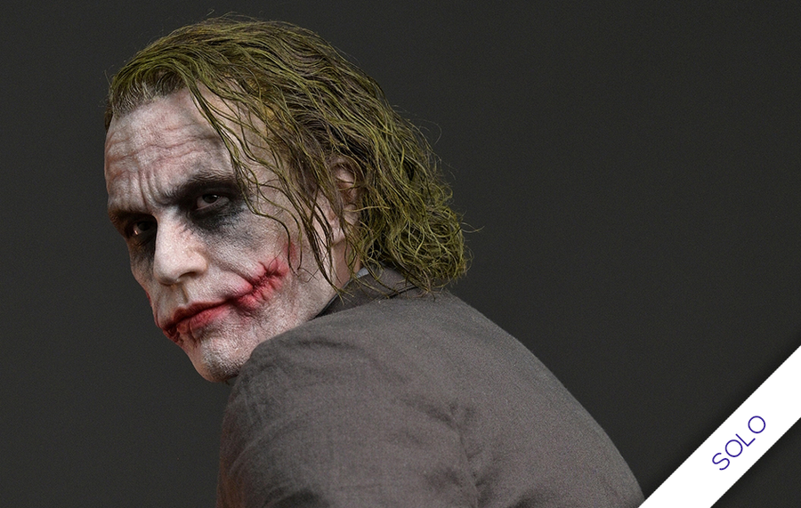 The Dark Knight (2008) - Bank Robber Joker (Solo) 1/3 Scale Statue