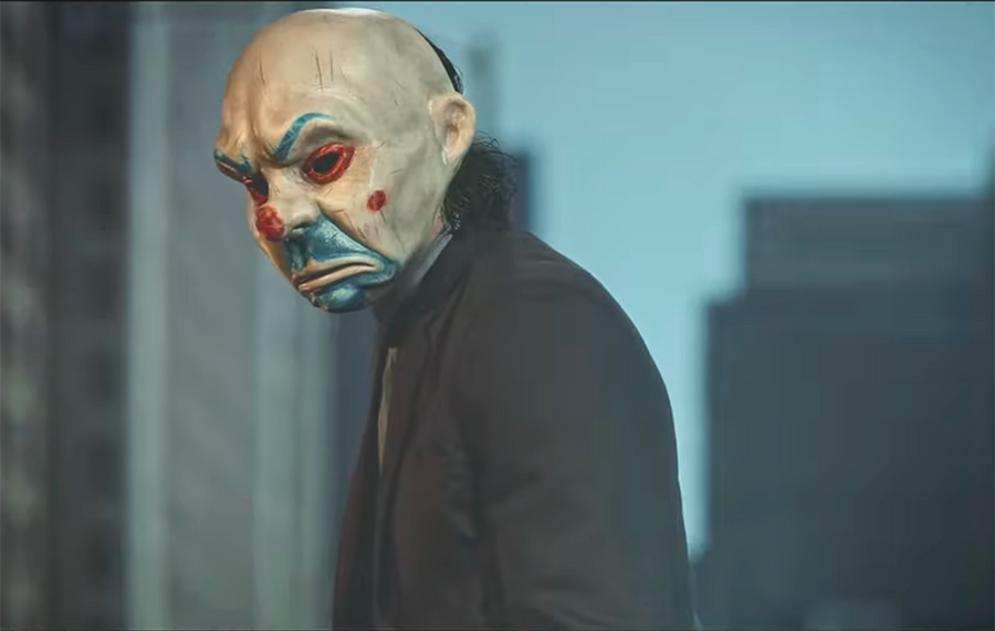 The Dark Knight (2008) - Bank Robber Joker 1/3 Scale Statue