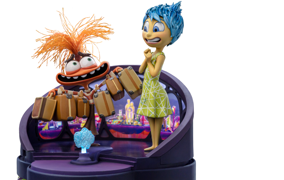 Inside Out - Joy and Anxiety Deluxe Art Scale 1/10 - Spec Fiction Shop