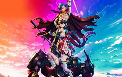 Tengan Toppa Gurren Lagann - Kamina, Simon & Yoko - Our Hearts Pierce the Skies (Deluxe) 1/4 Scale Statue