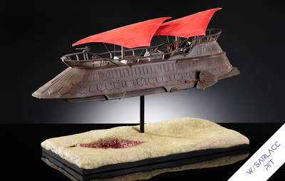 Jabba's Sail Barge The Khetanna (w/ Sarlacc Pit) 1/40 Scale Statue
