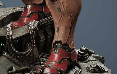 TMNT - Krang 1/3 Scale Statue