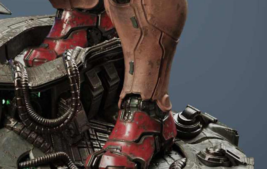 TMNT - Krang 1/3 Scale Statue