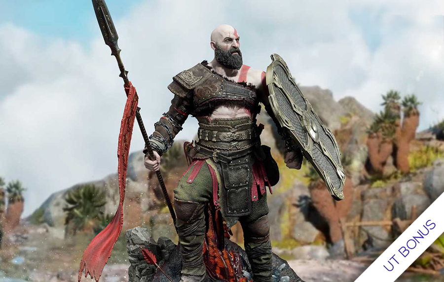 God of War: Ragnarok - Kratos (Ultimate Bonus) 1/3 Scale Statue