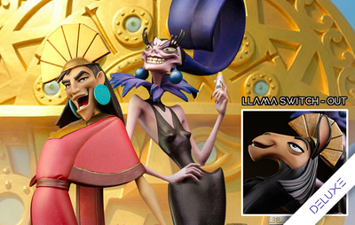 The Emperor's New Groove - Kuzco & Yzma Art Scale 1/10