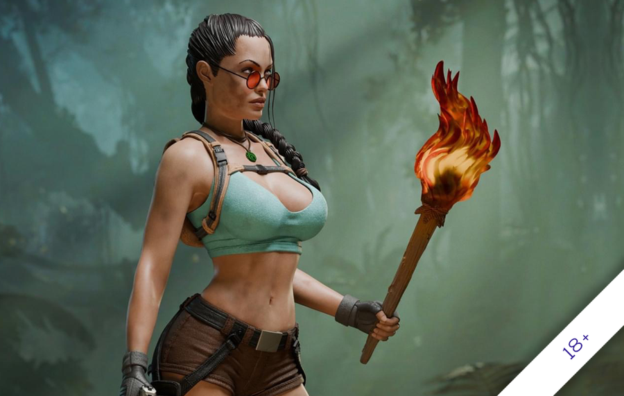 Lara Croft 1/4 Scale Statue