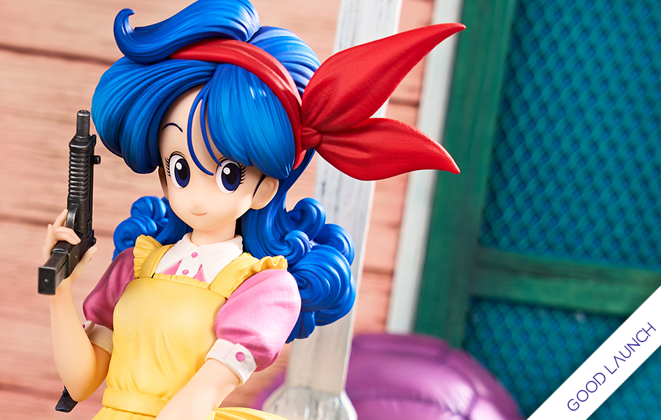 Dragon Ball Good Launch Blue Hair Statue Spec Fiction Shop dragon-ball-good-launch-blue-hair-statue-spec-fiction-shop