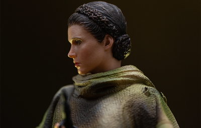 Star Wars: Return of the Jedi - Leia & Wicket Art Scale 1/10