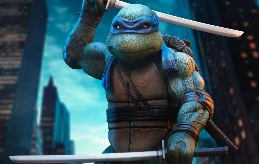 TMNT (1990) - Leonardo Art Scale 1/10